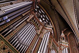 Orgue Cavaillé-Coll de l'église (détail)