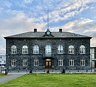 Parliament House in Reykjavík (by Ferdinand Meldahl, 1880–1881)