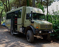 Bus shuttle - national park Vesuvius - Campania - Italy - July 9th 2013 - 02.jpg