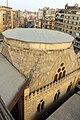 The drum of the dome above the mausoleum. (The dome itself was replaced with a flat wooden ceiling in the 19th century.)