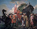 Image 23Robert Clive with the Nawabs of Bengal after the Battle of Plassey which began the British rule in Bengal (from Capitalism)