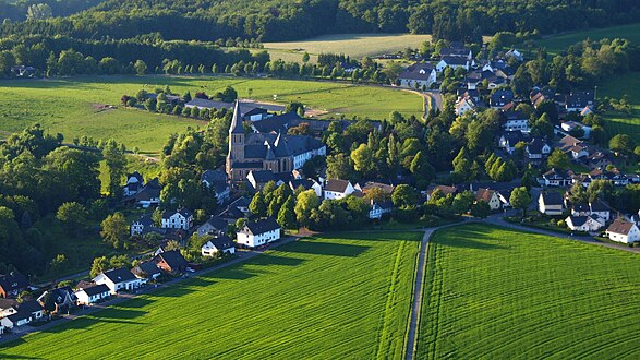 Luftaufnahme von Bödingen