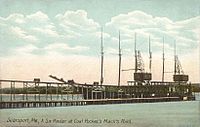 Six-masted schooner c. 1908