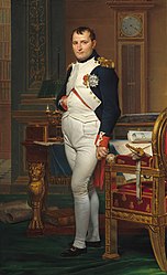 The Emperor Napoleon in His Study at the Tuileries 1812