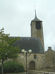 The church in Chantrigné