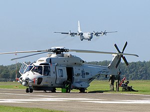 Un hélicoptère NH-Industries NH90.