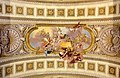 Prunksaal - Austrian National Library. Ceiling painting made by Daniel Gran (1694–1757) and finished in 1730.