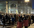 Protest in Dortmund, Germany.