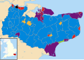 2013 results map