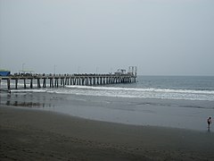 Panorámica del muelle.