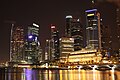 Singapore Skyline at night