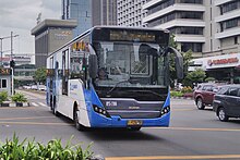 Transjakarta Scania AB K310IB with Laksana CItylineL2