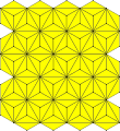 Triakis triangular tiling kΔ