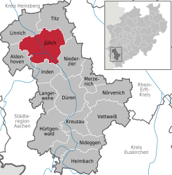 Jülich – Mappa