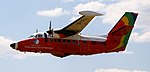 An L-410 Turboleta in flight, at the Góraszka International Airshow in Poland