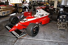 Zakspeed-Yamaha 891 1989 Formula1 Bernd Schneider East Racing LSideFrontt SATM 05June2013 (14600643865).jpg