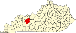 Contea di Ohio – Mappa