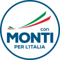 Logo della lista elettorale Con Monti per l'Italia