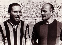 Giuseppe Meazza, Amedeo Biavati (1946).