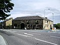 The Holden Arms pub at the junction with Grane Road.