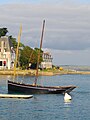 La chaloupe sardinière de Douarnenez Telenn-Mor dans le port-musée