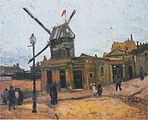 Le Moulin de la Galette 1886 Kröller-Müller Müzesi, Otterlo, Hollanda (F227)