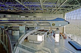 Le pavillon d'Air Force One.