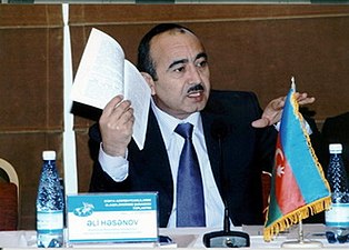 Ali M. Hasanov, serves as the National Adviser to the President of Azerbaijan.