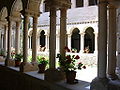 Cloister of the colegiate church in Alquézar →