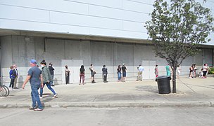 Early voting at New Orleans Arena, October 2020 22.jpg