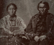 Tintype of Ebierbing (Joe) and Tookoolito (Hannah).png