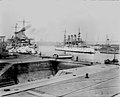 1909년, USS 코네티컷과 USS 네브래스카