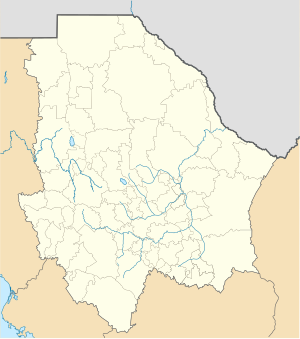 Carichí is located in Chihuahua