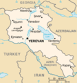 Map of Armenia