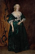 Anthonis van Dyck, Anne Sophia, contessa di Carnarvon, c. 1640