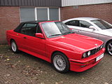 M3 cabriolet, fermé