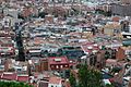 O barrio visto desde a estrada alta de Roquetes.