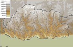 Location map/data/Bhutan/doc is located in Bhutan