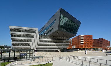 Library and Learning Center of the University of Vienna, by Zaha Hadid (2008)