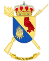 Coat of Arms of the Barracks Services Unit "Aizoáin" (USAC)