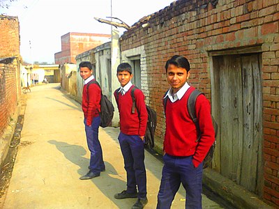 Group of St Anthony's students boys