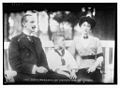 Haakon VII of Norway, Maud of Wales and Crown Prince Olav on 17 July 1913 in Norway