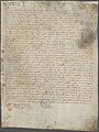 Procès-verbal d'élection consulaire (1294), le plus ancien document des archives publiques de la Ville de Lyon.
