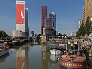 De Wijnhaven vanaf de Jan Kuitenbrug