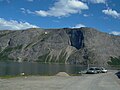 Norsk bokmål: Seglfjellet, 650 m.o.h. English: Seglfjellet at summer