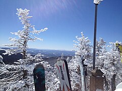 View from the top of Killington Peak