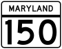 Maryland Route 150 marker