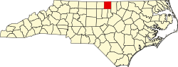 Koartn vo Person County innahoib vo North Carolina