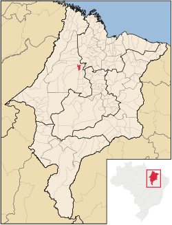 Localização de Tufilândia no Maranhão