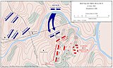 Map 7: Situation at 13:00 (July 21, 1861)